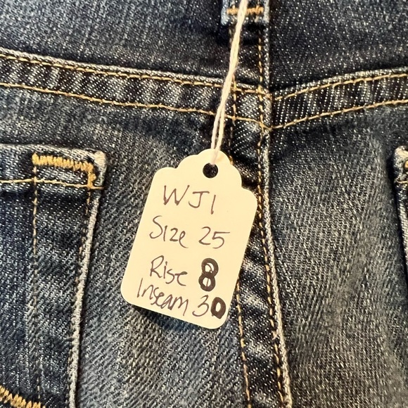 B8.11 Seven7 Bootcut Jeans Size 25 ⢠Rise 8 ⢠Inseam 30 - Picture 5 of 5